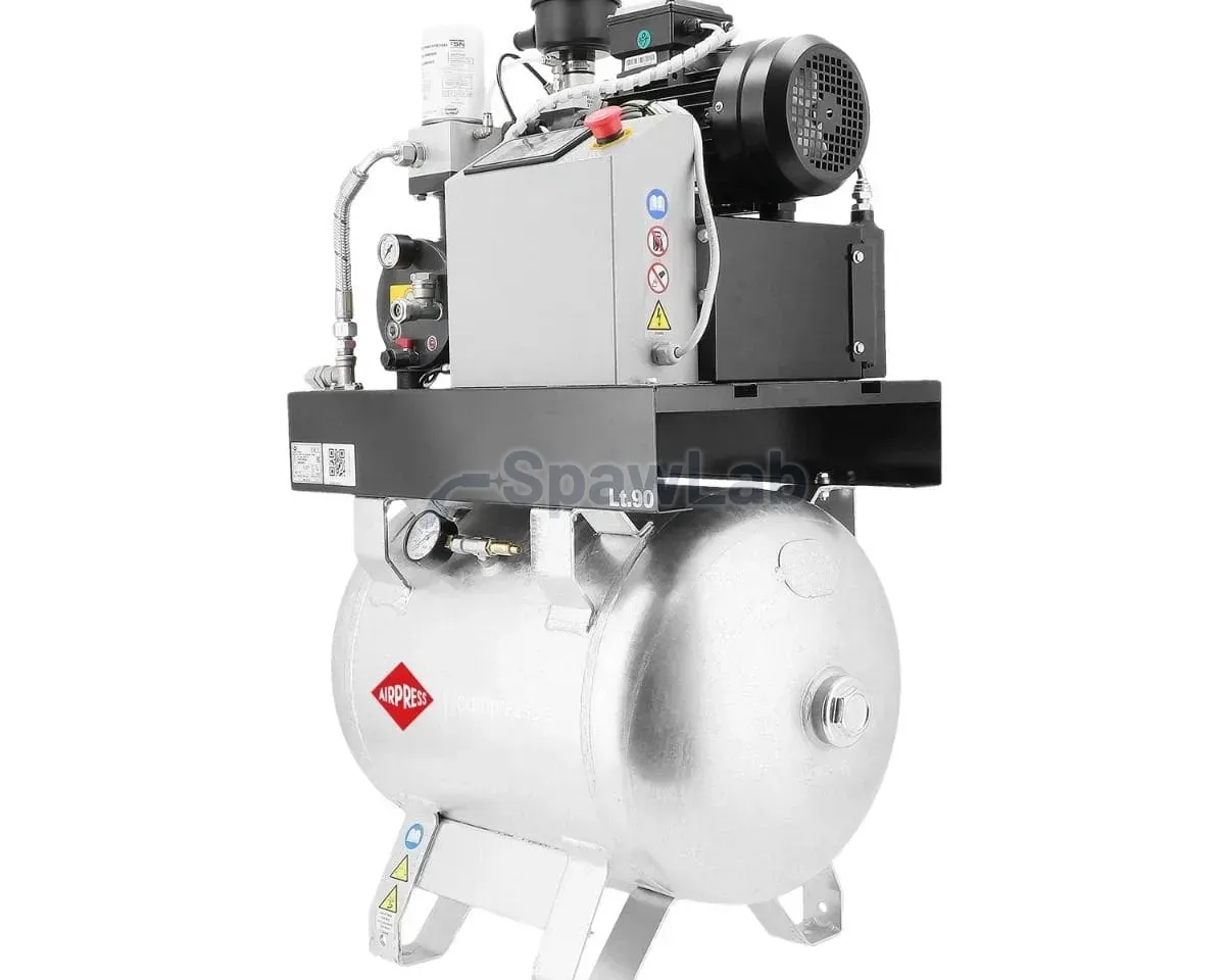 Airpress Kompresor śrubowy MiniPower Compact 3 TG90 | 3 KM / 2.2 kW | 261 l/min | 90 L galwanizowany | 400V, zdjęcie 9