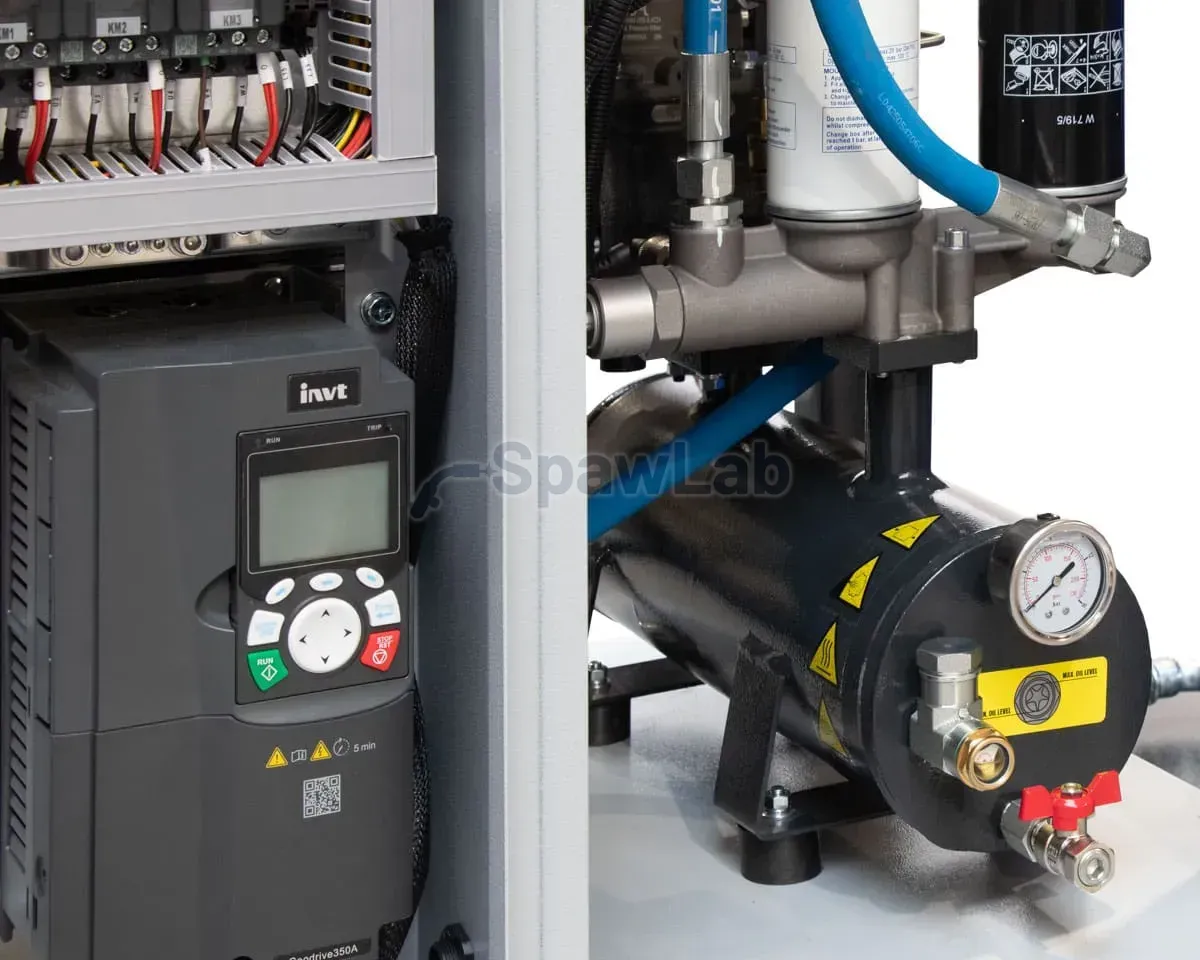 Airpress PremiumPower 10 TD270 Schraubenkompressor | 10 PS / 7,5 kW | 328-1277 l/min | 270 l, Bild 10