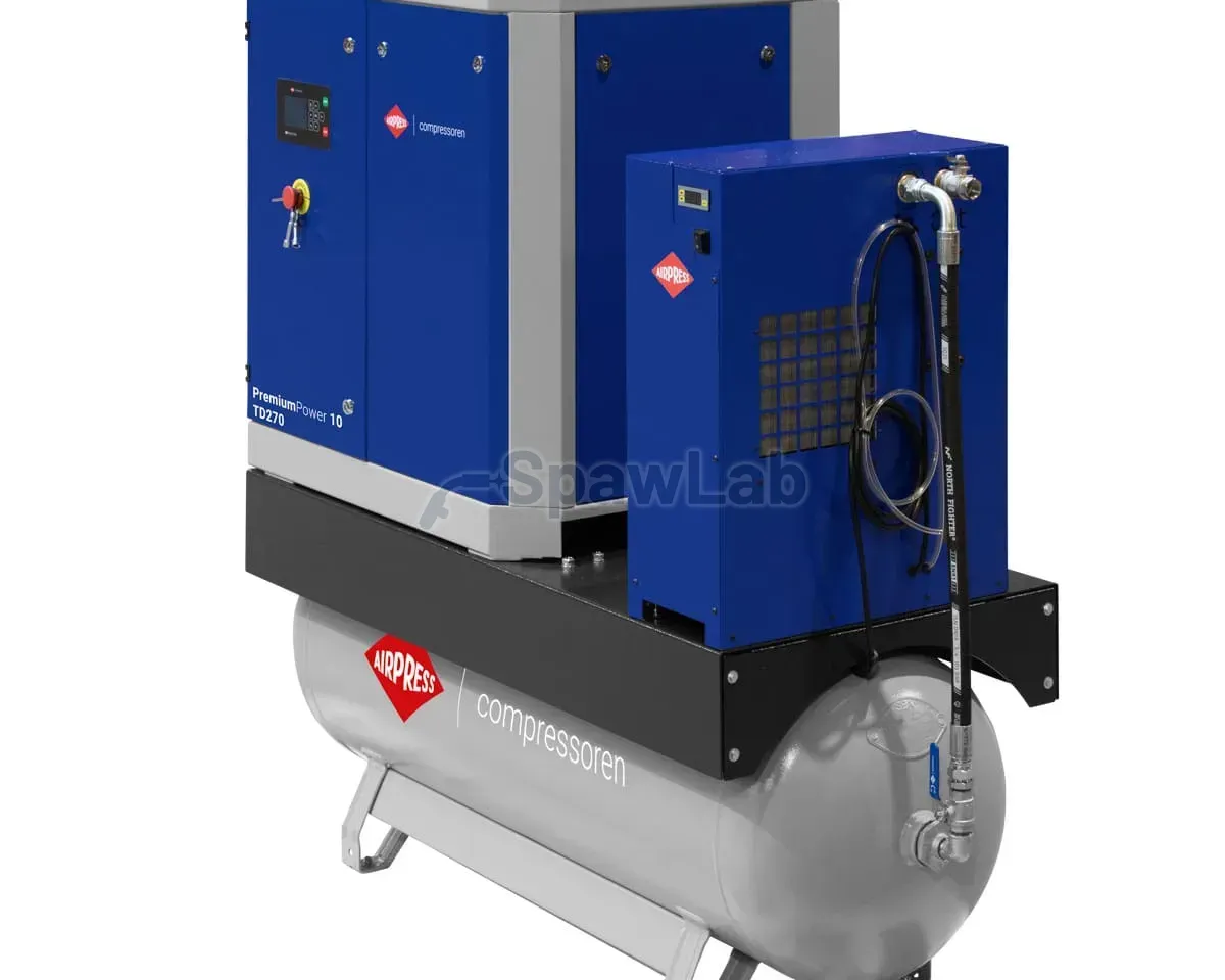 Airpress PremiumPower 10 TD270 Schraubenkompressor | 10 PS / 7,5 kW | 328-1277 l/min | 270 l, Bild 2