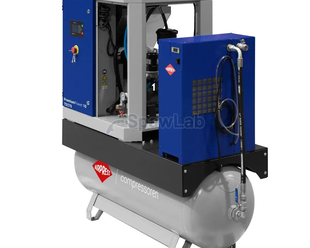 Airpress PremiumPower 10 TD270 Schraubenkompressor | 10 PS / 7,5 kW | 328-1277 l/min | 270 l, Bild 3