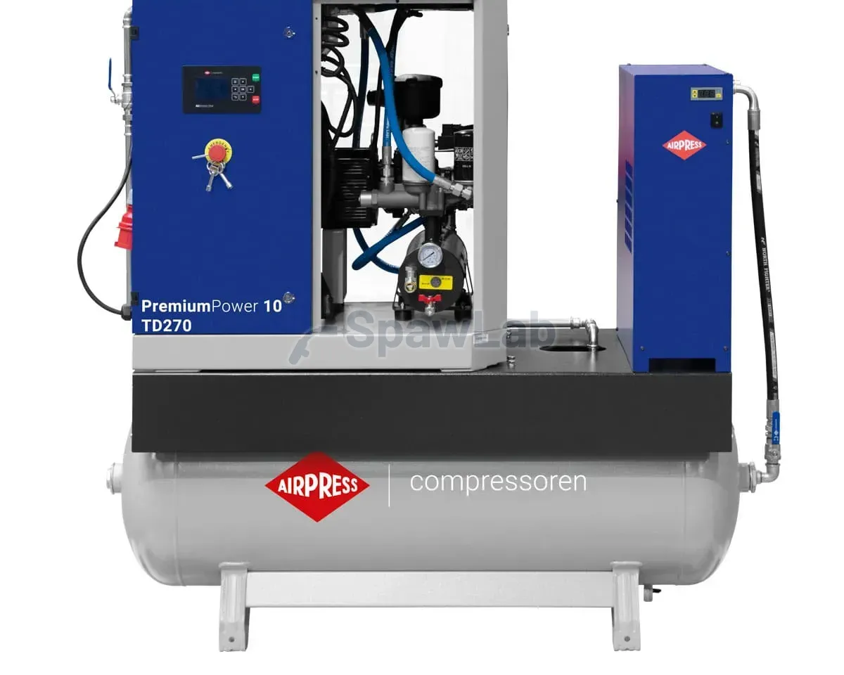 Airpress PremiumPower 10 TD270 Schraubenkompressor | 10 PS / 7,5 kW | 328-1277 l/min | 270 l, Bild 5