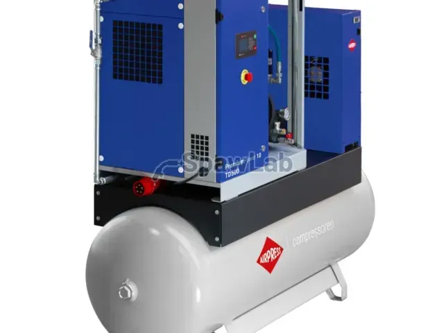 Airpress Kompresor śrubowy PremiumPower 10 TD500 | 10 KM / 7,5 kW | 328 - 1277 l/min | 500 l