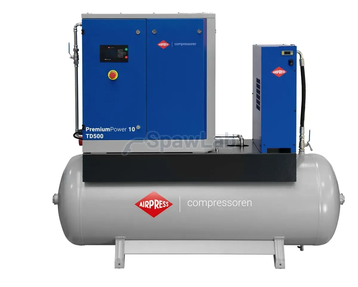 Airpress PremiumPower 10 TD500 Schraubenkompressor | 10 PS / 7,5 kW | 328 - 1277 l/min | 500 l, Bild 4