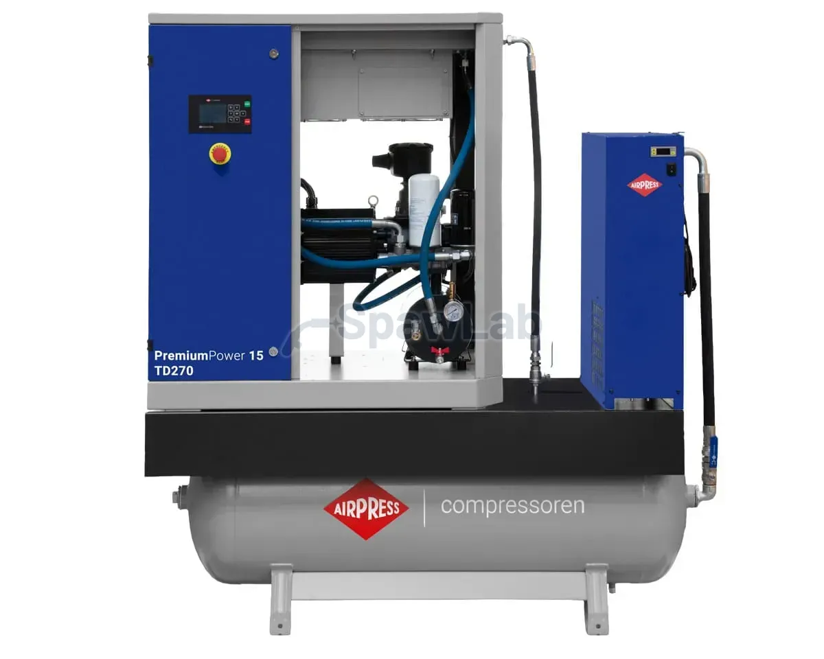 Airpress PremiumPower 15 TD270 screw compressor | 15 HP / 11 kW | 544-1701 l/min | 270 l, photo 5