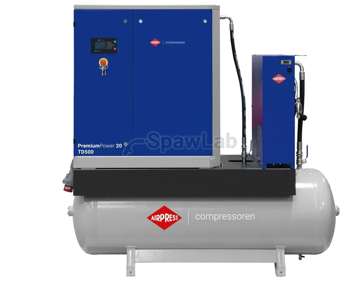 Airpress PremiumPower 20 TD500 Schraubenkompressor | 20 PS / 15 kW | 1100 - 2420 l/min | 500 l, Bild 2