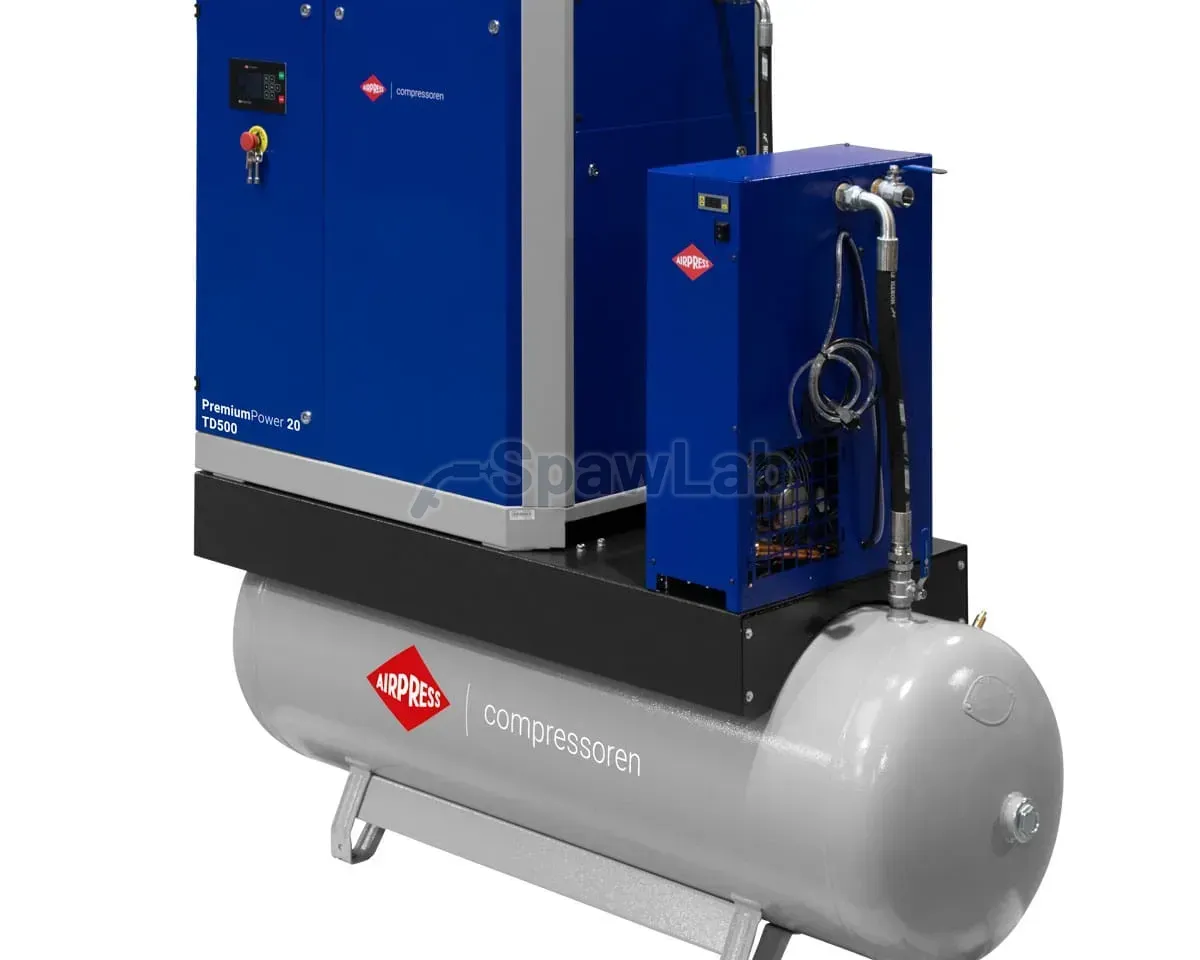 Airpress PremiumPower 20 TD500 Schraubenkompressor | 20 PS / 15 kW | 1100 - 2420 l/min | 500 l, Bild 4