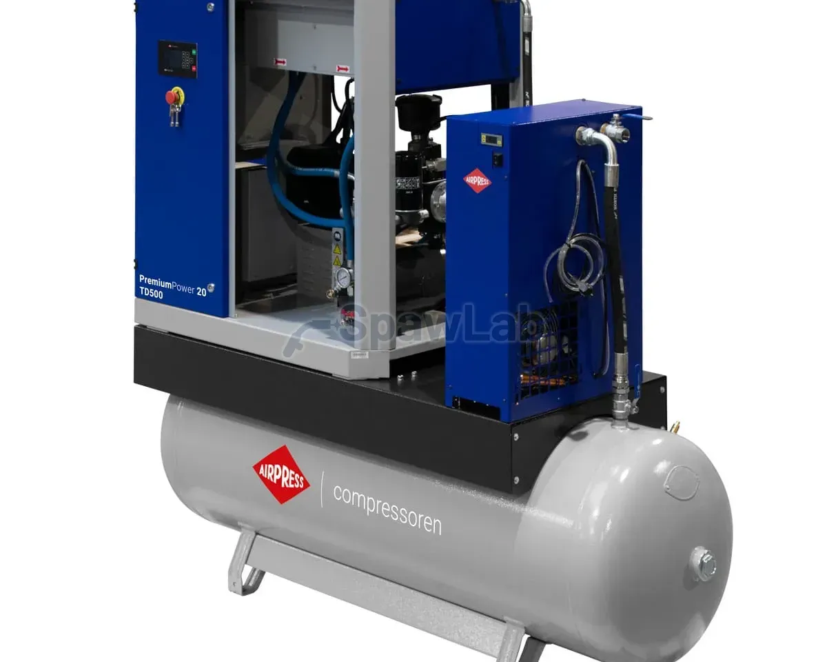 Airpress PremiumPower 20 TD500 Schraubenkompressor | 20 PS / 15 kW | 1100 - 2420 l/min | 500 l, Bild 5