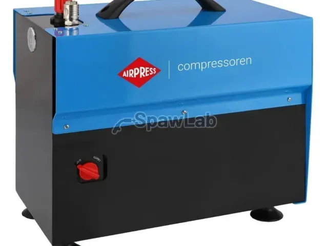 Airpress Mały kompresor bezolejowy dwutłokowy L 5-210 10 bar 0.75 KM/0.55 kW 168 l/min 5 l cichy