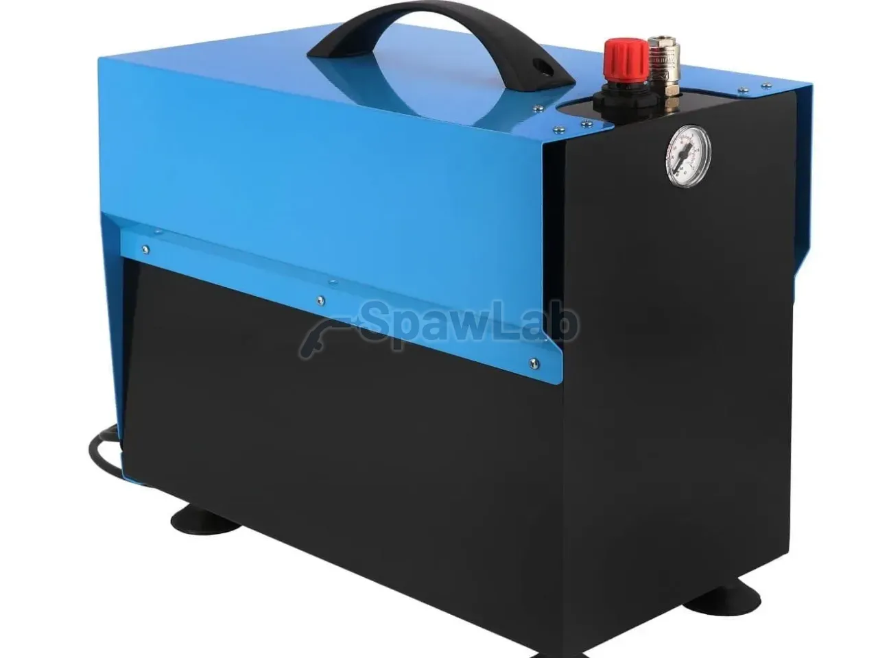 Airpress Small oil-free compressor twin-piston L 5-210 10 bar 0.75 HP/0.55 kW 168 l/min 5 l silent, photo 5
