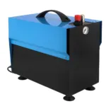 Airpress Small oil-free compressor twin-piston L 5-210 10 bar 0.75 HP/0.55 kW 168 l/min 5 l silent, photo 5