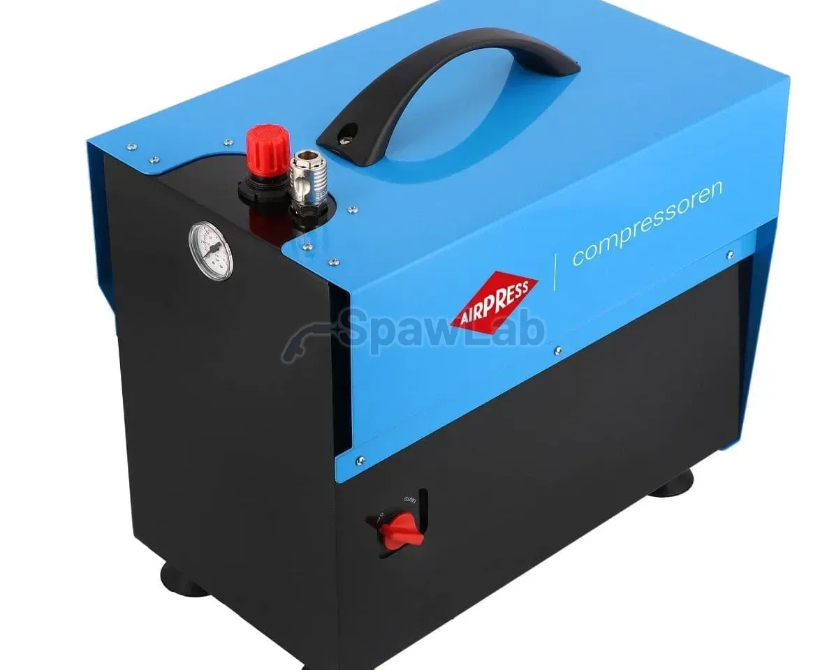 Airpress Small oil-free compressor twin-piston L 5-210 10 bar 0.75 HP/0.55 kW 168 l/min 5 l silent, photo 6