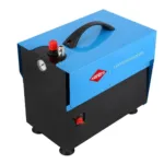 Airpress Small oil-free compressor twin-piston L 5-210 10 bar 0.75 HP/0.55 kW 168 l/min 5 l silent, photo 6