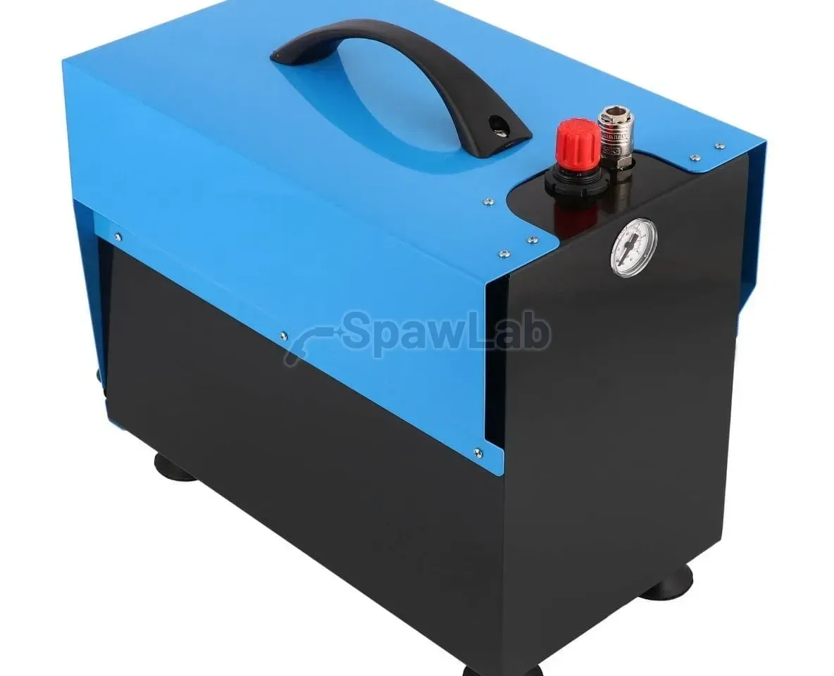Airpress Small oil-free compressor twin-piston L 5-210 10 bar 0.75 HP/0.55 kW 168 l/min 5 l silent, photo 7