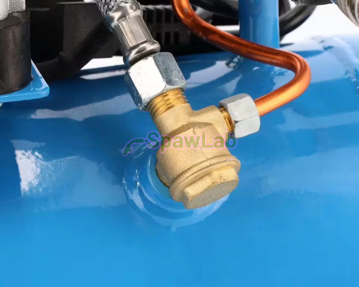 Airpress L 6-105 kleiner leiser ölfreier Zweikolbenkompressor 8 bar 0,6 PS/0,45 kW 48 l/min 6 l, Bild 11