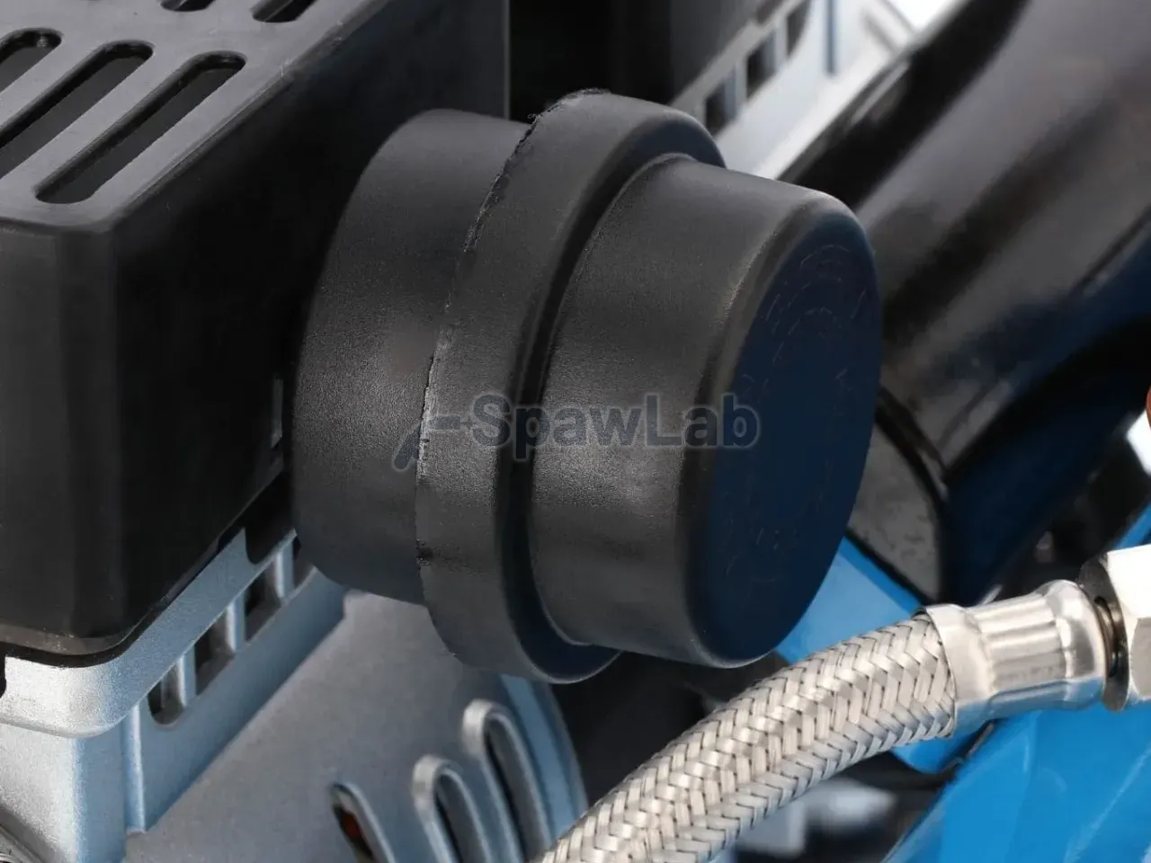 Airpress Small oil-free compressor twin-piston L 6-95 8 bar 0.71 HP/0.52 kW 48 l/min 5 l silent, photo 10