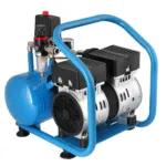 Airpress Small oil-free compressor twin-piston L 6-95 8 bar 0.71 HP/0.52 kW 48 l/min 5 l silent, photo 4