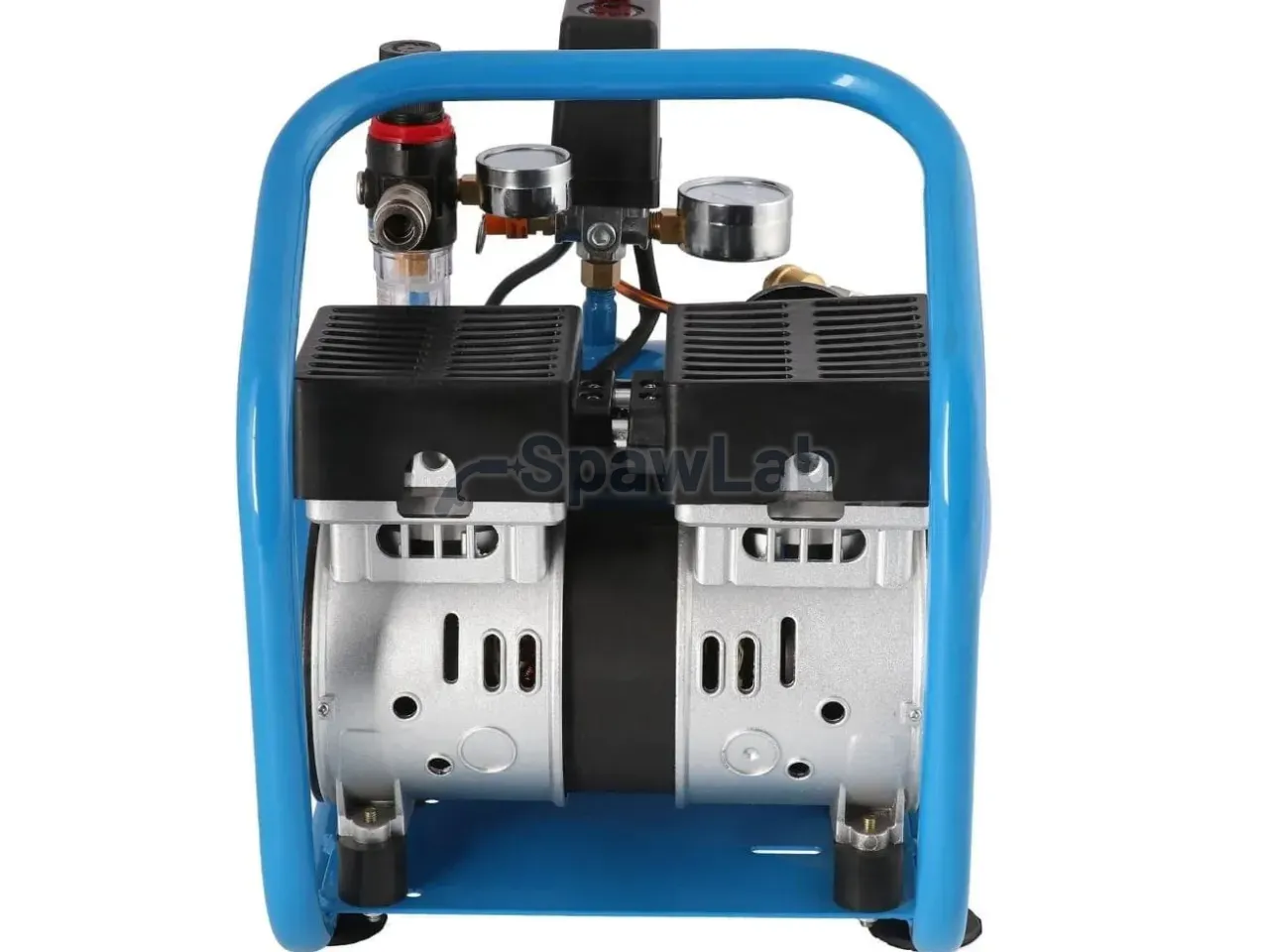 Airpress Small oil-free compressor twin-piston L 6-95 8 bar 0.71 HP/0.52 kW 48 l/min 5 l silent, photo 5