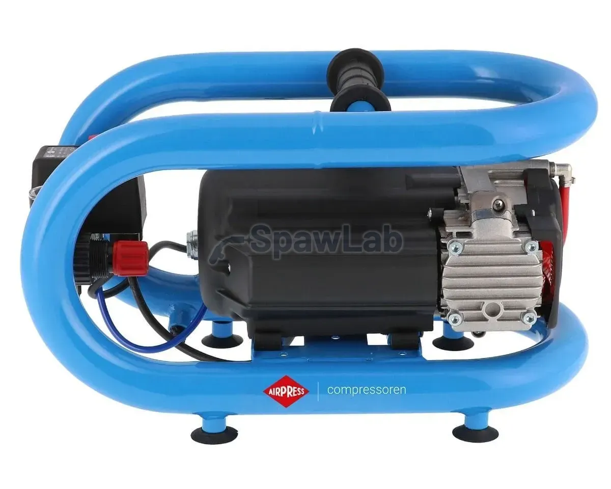 Airpress Small oil-free compressor twin-piston LMO 3-210 10 bar 0.7 HP/0.5 kW 125 l/min 3 l silent, photo 2
