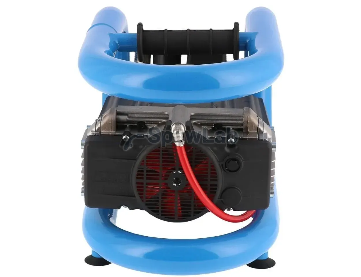 Airpress Small oil-free compressor twin-piston LMO 3-210 10 bar 0.7 HP/0.5 kW 125 l/min 3 l silent, photo 4