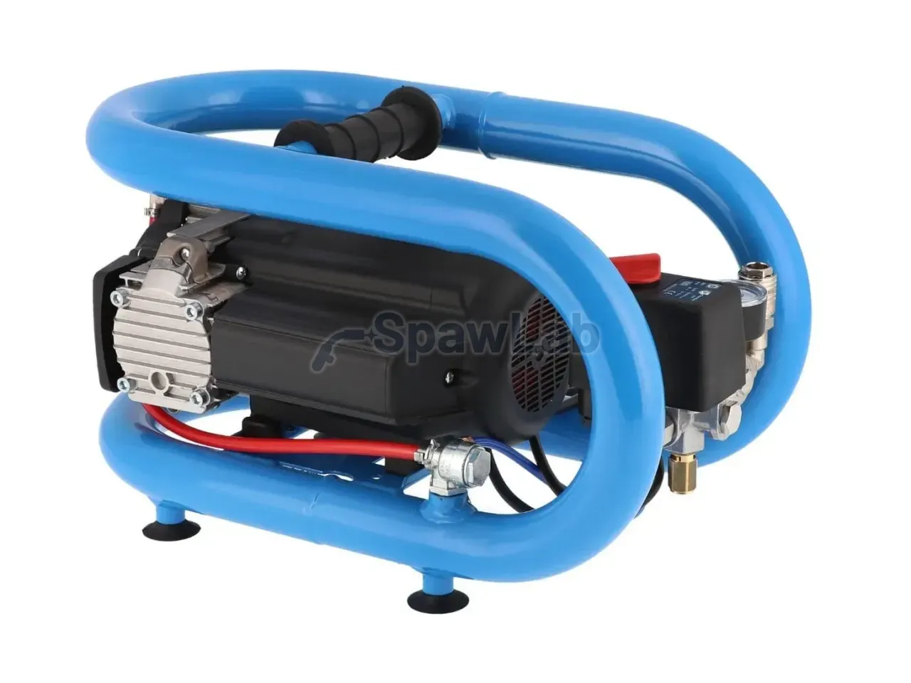 Airpress Small oil-free compressor twin-piston LMO 3-210 10 bar 0.7 HP/0.5 kW 125 l/min 3 l silent, photo 7