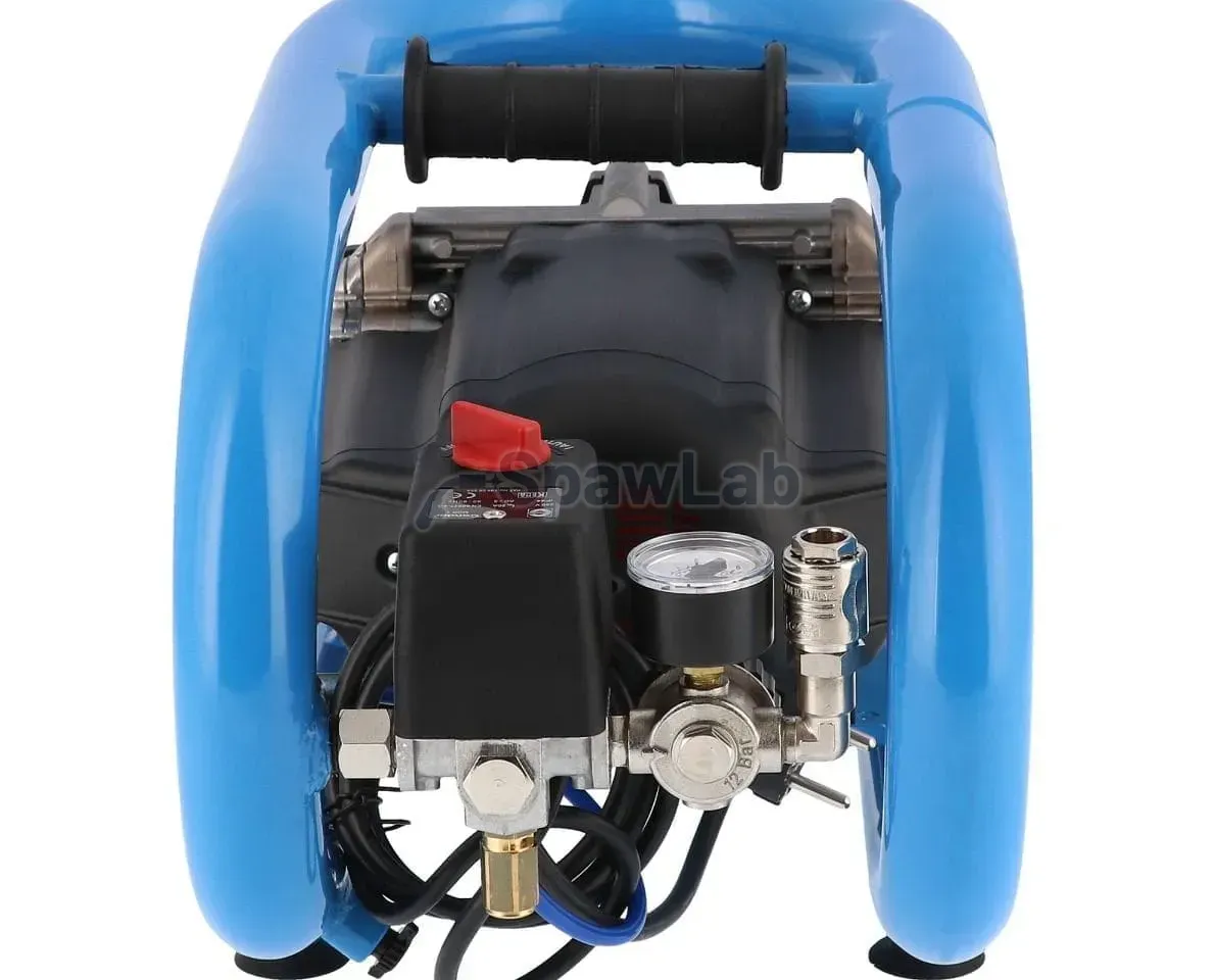 Airpress Small oil-free compressor twin-piston LMO 3-210 10 bar 0.7 HP/0.5 kW 125 l/min 3 l silent, photo 9