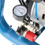 Airpress LMO 4-170 small quiet oil-free twin-piston compressor 10 bar 1.5 HP/1.1 kW 90 l/min 4 l, photo 10