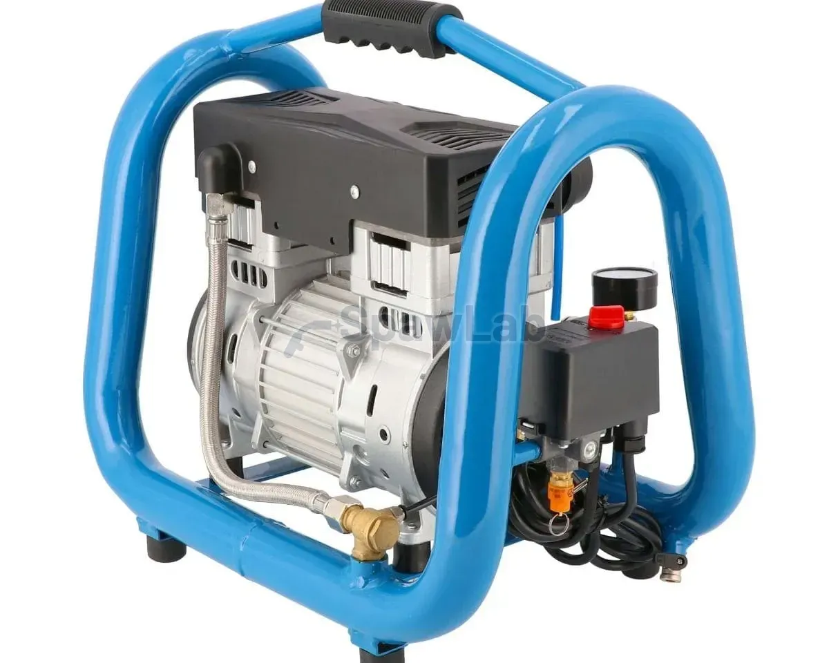 Airpress LMO 4-170 small quiet oil-free twin-piston compressor 10 bar 1.5 HP/1.1 kW 90 l/min 4 l, photo 6