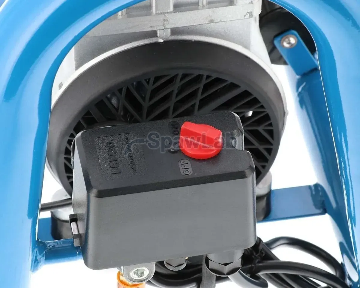 Airpress LMO 4-170 small quiet oil-free twin-piston compressor 10 bar 1.5 HP/1.1 kW 90 l/min 4 l, photo 8