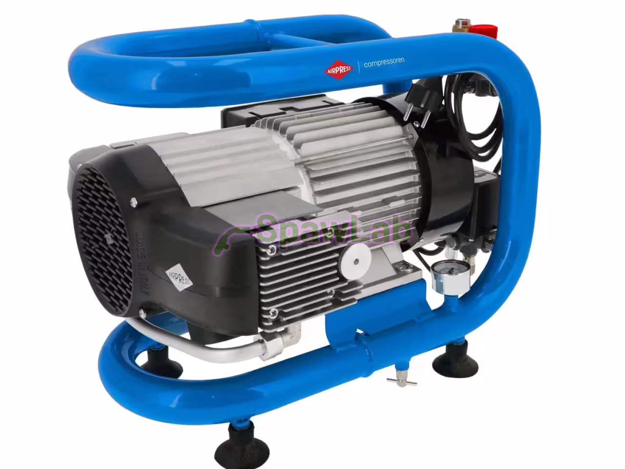 Airpress LMO 4-300 kleiner ölfreier Zweikolbenkompressor 10 bar 2 PS/1,5 kW 230 l/min 4 l