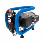 Airpress LMO 4-300 kleiner ölfreier Zweikolbenkompressor 10 bar 2 PS/1,5 kW 230 l/min 4 l, Bild 3