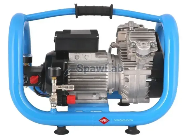 Airpress Mały kompresor bezolejowy dwutłokowy LMO 5-240 10 bar 1.5 KM/1.1 kW 192 l/min 5 l cichy