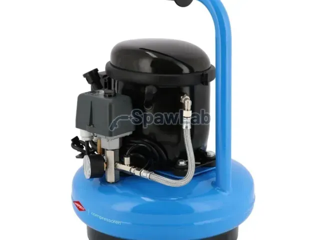 Airpress Mały kompresor dwutłokowy L 6-45 8 bar 0.3 KM/0.2 kW 18.5 l/min 6 l cichy
