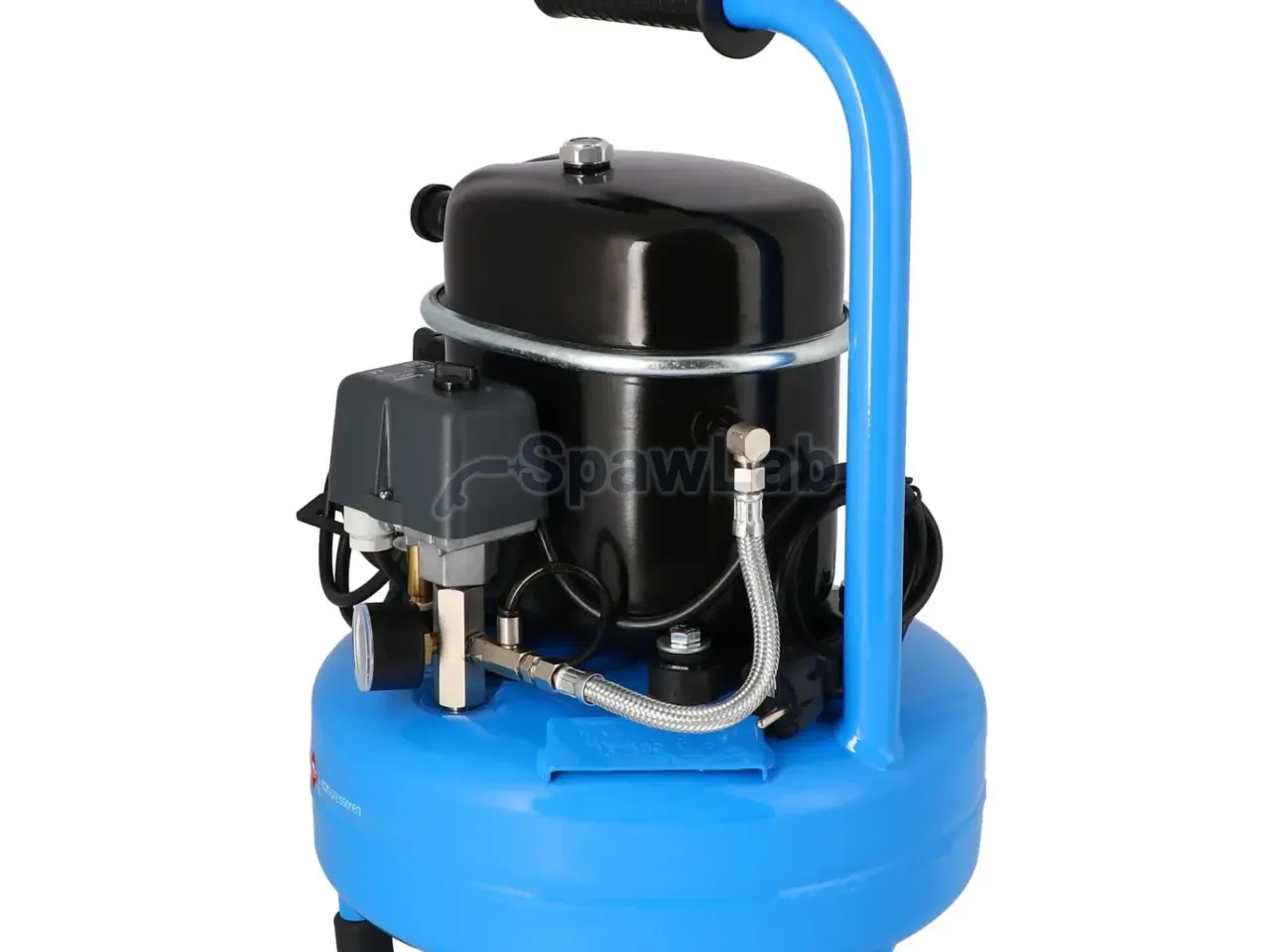 Airpress L 9-75 kleiner leiser Zweikolbenkompressor 8 bar 0,5 PS/0,37 kW 37 l/min 9 l, Bild 9