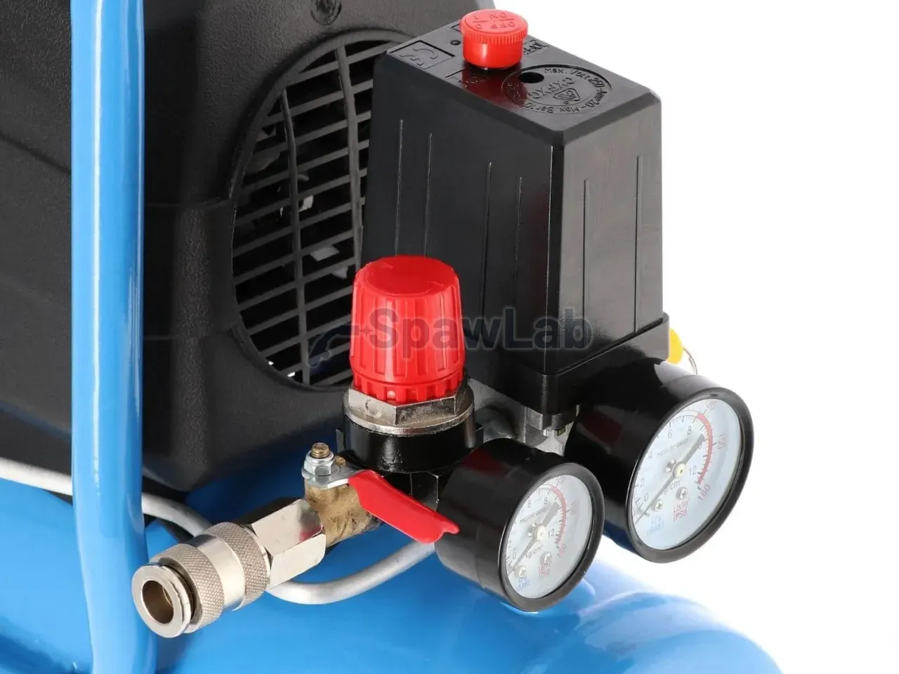 Airpress H 185-6 small compressor 8 bar 1.5 HP/1.1 kW 82.3 l/min 6 l, photo 10