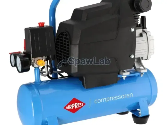 Airpress Mały kompresor H 185-6 + zestaw akcesoriów pneumatycznych