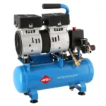 Airpress L 6-105 small compressor 8 bar + kit with blow gun and air hose