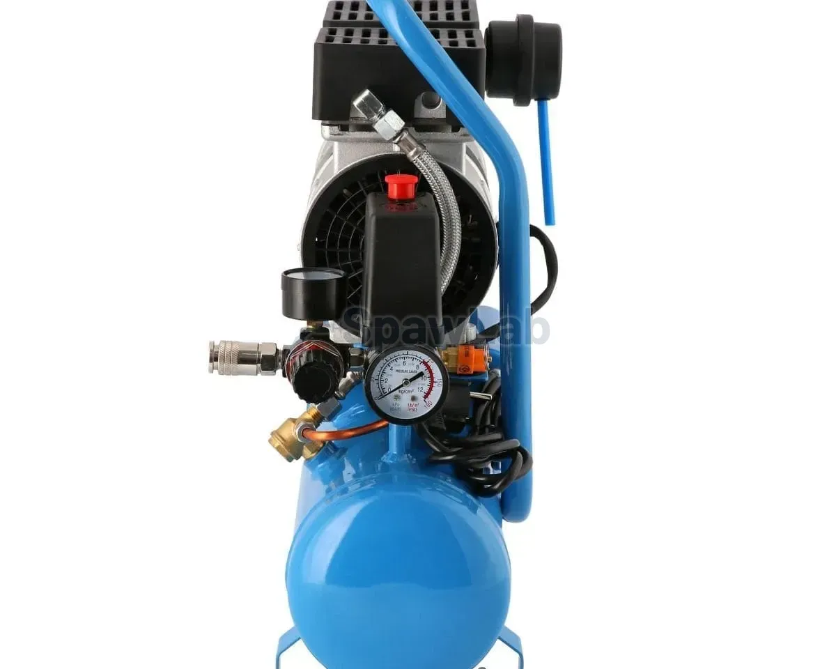 Airpress L 6-105 small compressor 8 bar + kit with blow gun and air hose, photo 4
