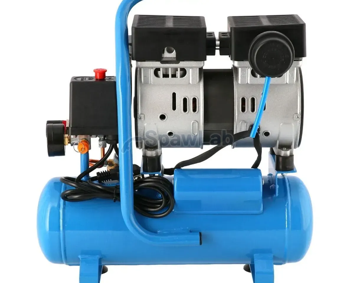 Airpress L 6-105 small compressor 8 bar + kit with blow gun and air hose, photo 5