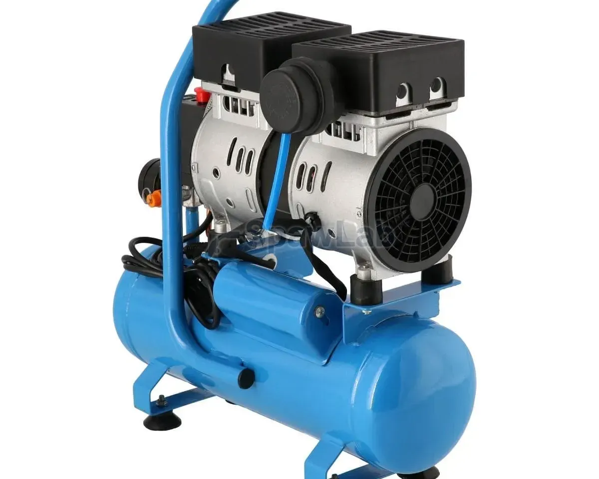 Airpress L 6-105 small compressor 8 bar + kit with blow gun and air hose, photo 6