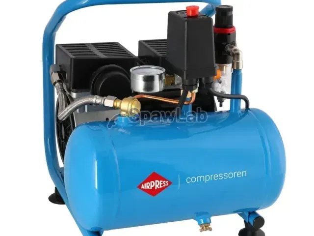 Airpress Small compressor L 6-95 + kit nailer and hose pneumatic