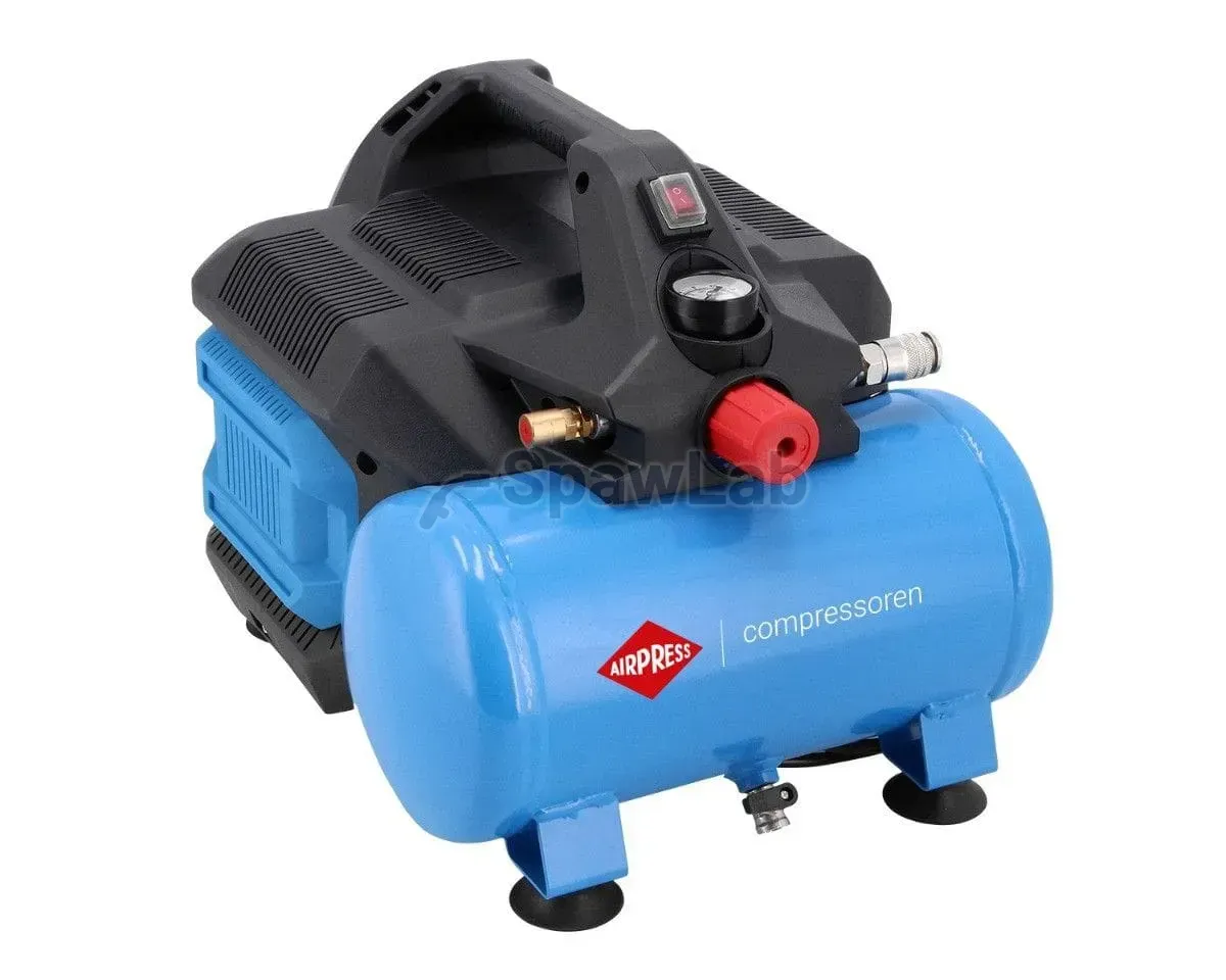 Airpress Small compressor LMO 6-126 + kit for testing leak test installation