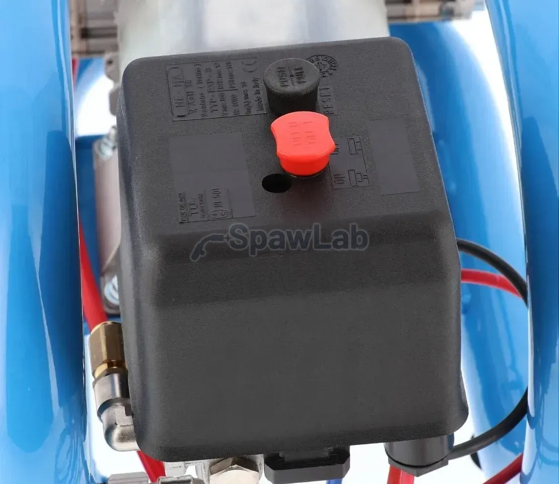 Airpress Mały kompresor samochodowy 12V LMO 3-190 8 bar 0.7 KM/0.5 kW 152 l/min 3 l bezolejowy dwutłokowy, zdjęcie 10
