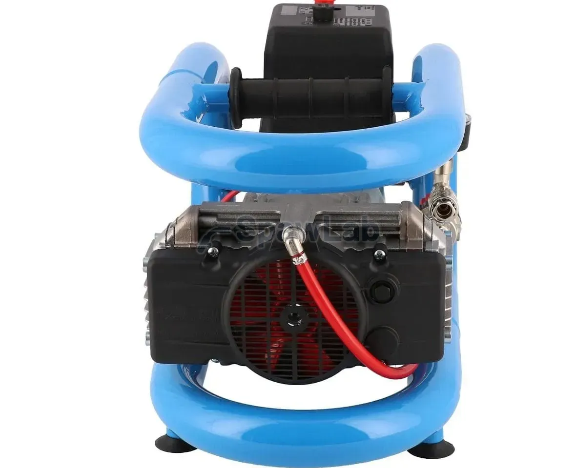 Airpress Mały kompresor samochodowy 12V LMO 3-190 8 bar 0.7 KM/0.5 kW 152 l/min 3 l bezolejowy dwutłokowy, zdjęcie 4