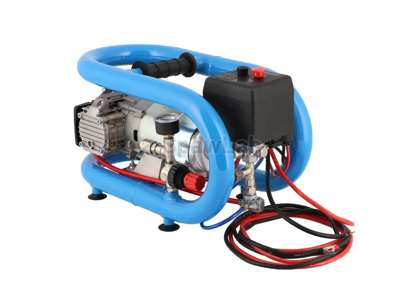 Airpress Mały kompresor samochodowy 12V LMO 3-190 8 bar 0.7 KM/0.5 kW 152 l/min 3 l bezolejowy dwutłokowy, zdjęcie 8