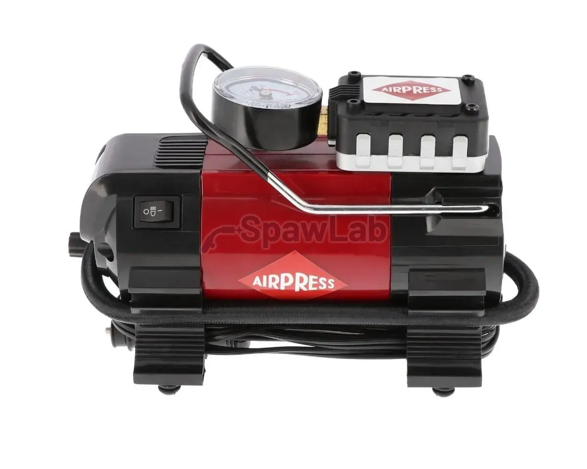 Airpress Mini kompresor samochodowy 12V 7 bar 0.19 KM/0.14 kW 27 l/min bezolejowy | bezzbiornikowy, zdjęcie 2