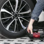 Airpress Mini kompresor samochodowy 12V 7 bar 0.19 KM/0.14 kW 27 l/min bezolejowy | bezzbiornikowy, zdjęcie 5
