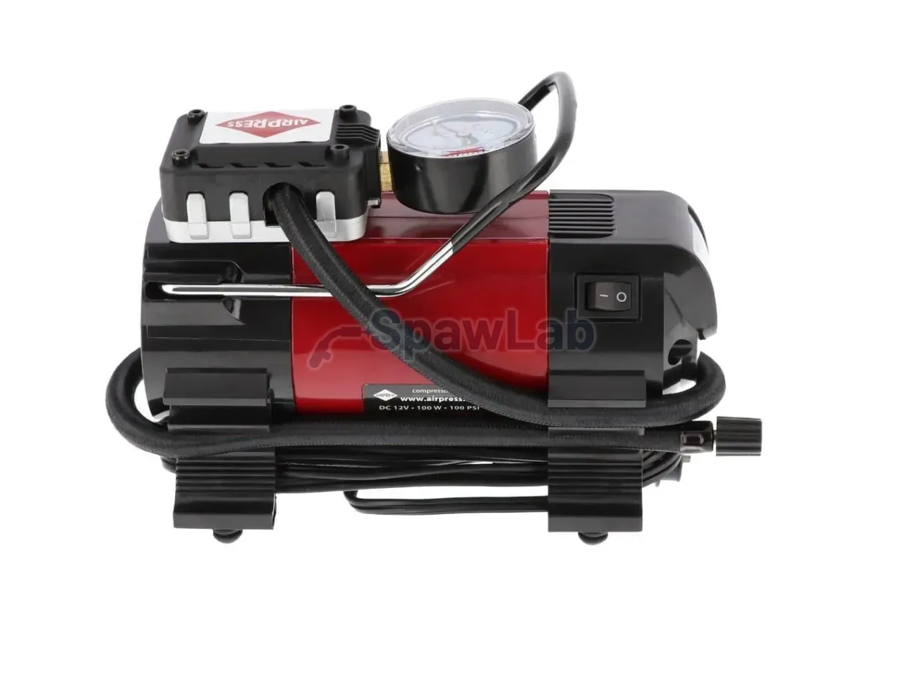 Airpress Mini kompresor samochodowy 12V 7 bar 0.19 KM/0.14 kW 27 l/min bezolejowy | bezzbiornikowy, zdjęcie 6