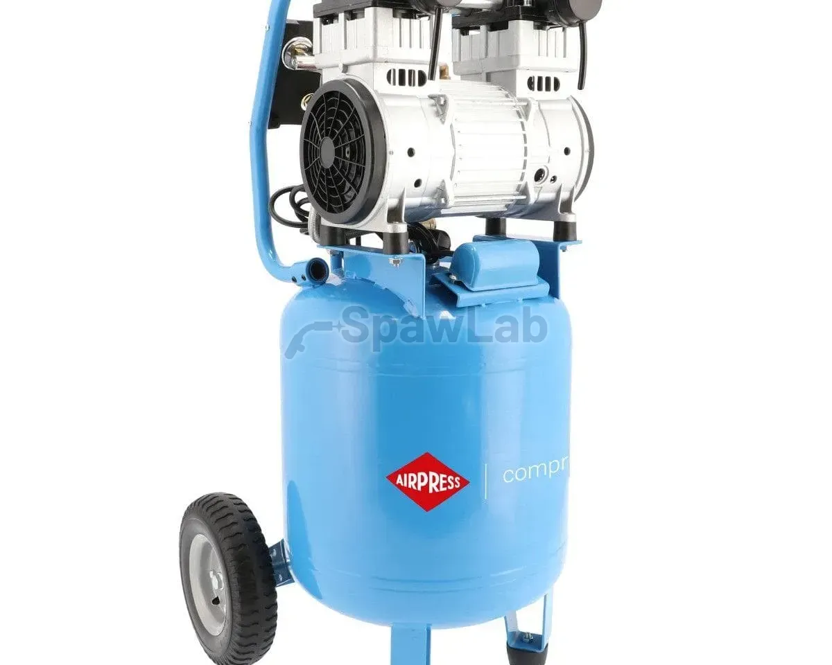 Airpress LMVO 40-250 Standkompressor + Set für Lackausbesserungen und das Lackieren kleiner Teile