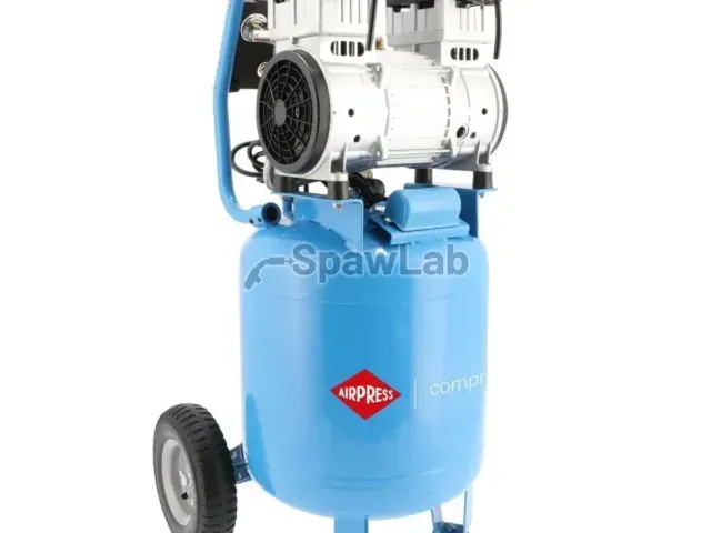 Airpress Pionowy kompresor LMVO 40-250 + zestaw do zaprawek lakierniczych i malowania małych elementów