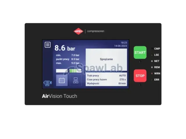 Airpress Sterownik mikroprocesorowy AirVision Touch - do kompresora o mocy do 680 KM